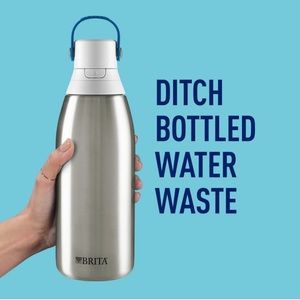 Brita Stainless Steel Water Filter Bottle 32 Ounce